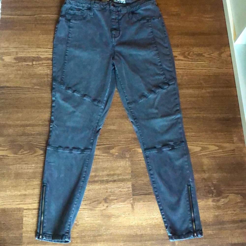 Charcoal Grey Skinny Pants